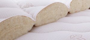 Simply put, we choose materials that do a great job of making a mattress more comfortable and healthy—like Merino wool and cotton.